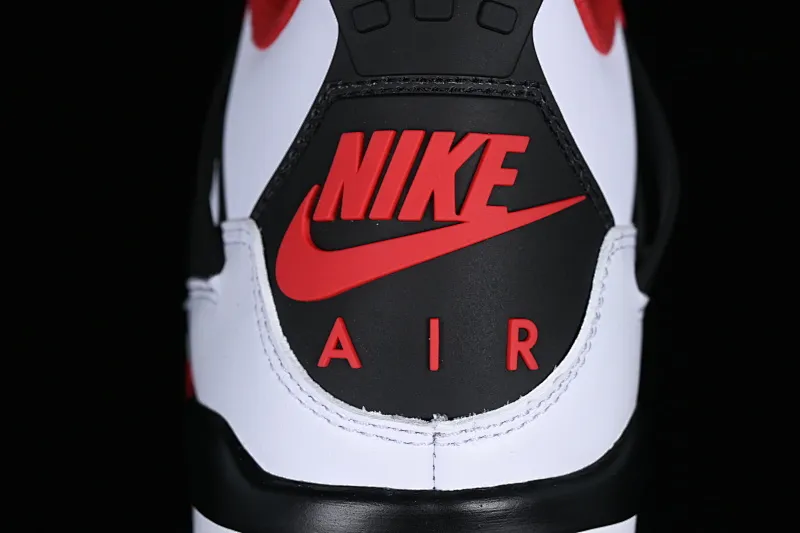 All categories Air Jordan Jordan series basketball shoes Air Jordan 4 LJR version Air Jordan 4 Retro "Fire Red" AJ4 Joe 4 white red flame red basketball shoes DC7770-160